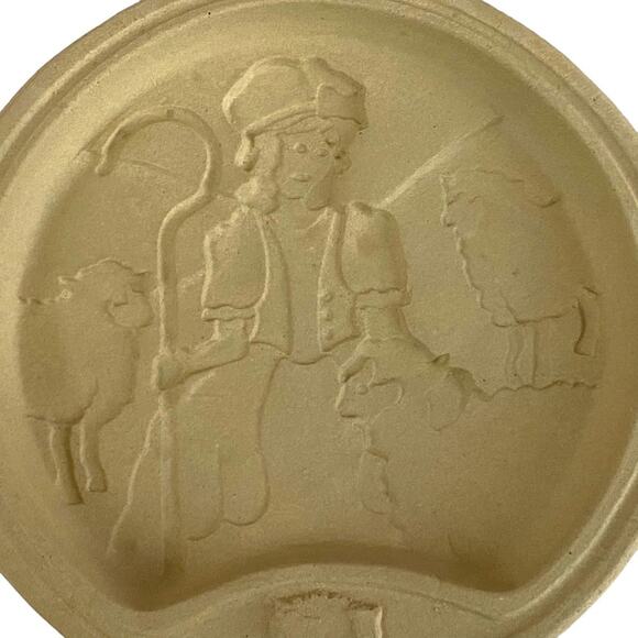 Vintage Superstone Little Bo Peep Cookie Mold Nursery Rhyme Sassafras 1993 - Picture 5 of 13